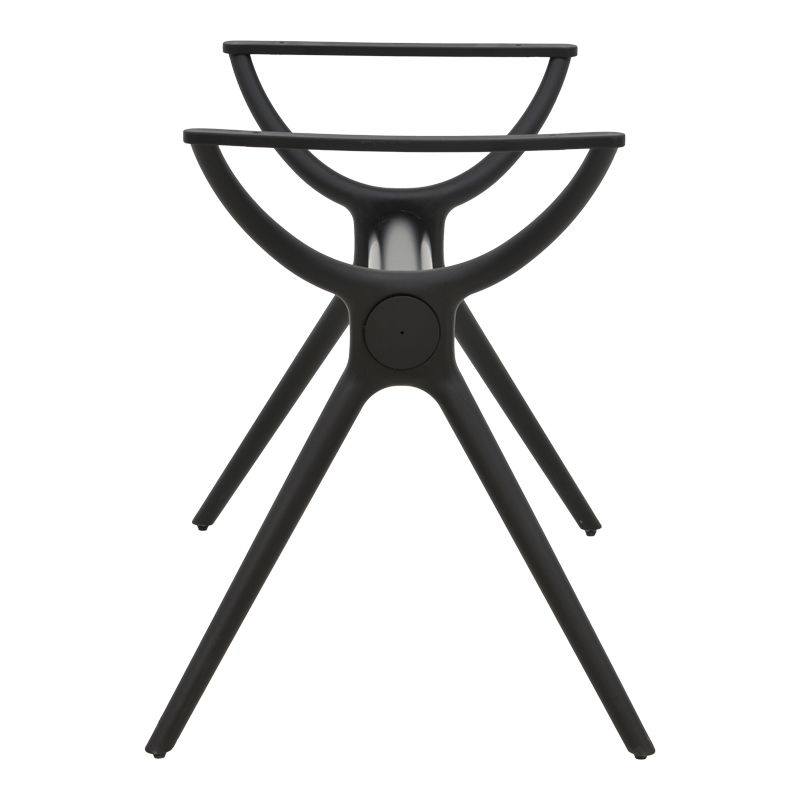 Βάση τραπεζιού Herno pakoworld μαύρο pp 106x61x73εκ 3