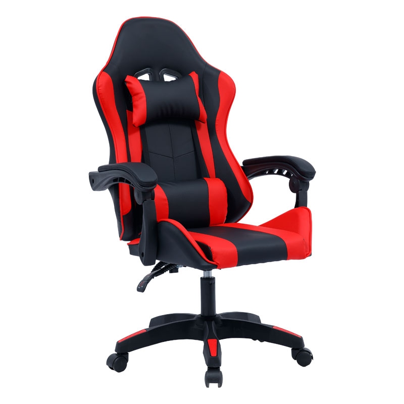 Καρέκλα γραφείου gaming William pakoworld PU μαύρο-κόκκινο 1