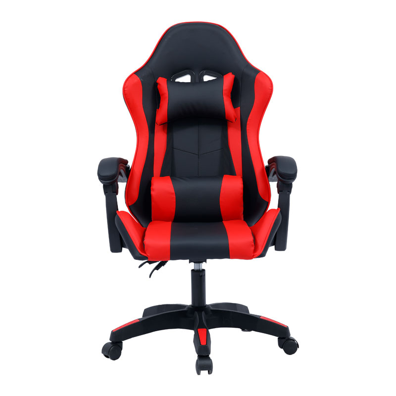 Καρέκλα γραφείου gaming William pakoworld PU μαύρο-κόκκινο 6