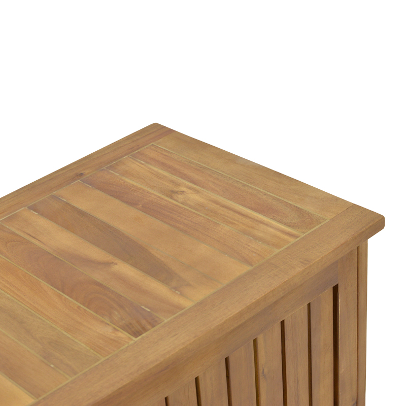 Μπαούλο Zarco pakoworld ξύλο ακακίας φυσικό 130x45x58εκ 6