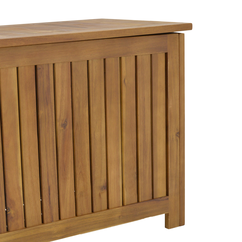 Μπαούλο Zarco pakoworld ξύλο ακακίας φυσικό 130x45x58εκ 7