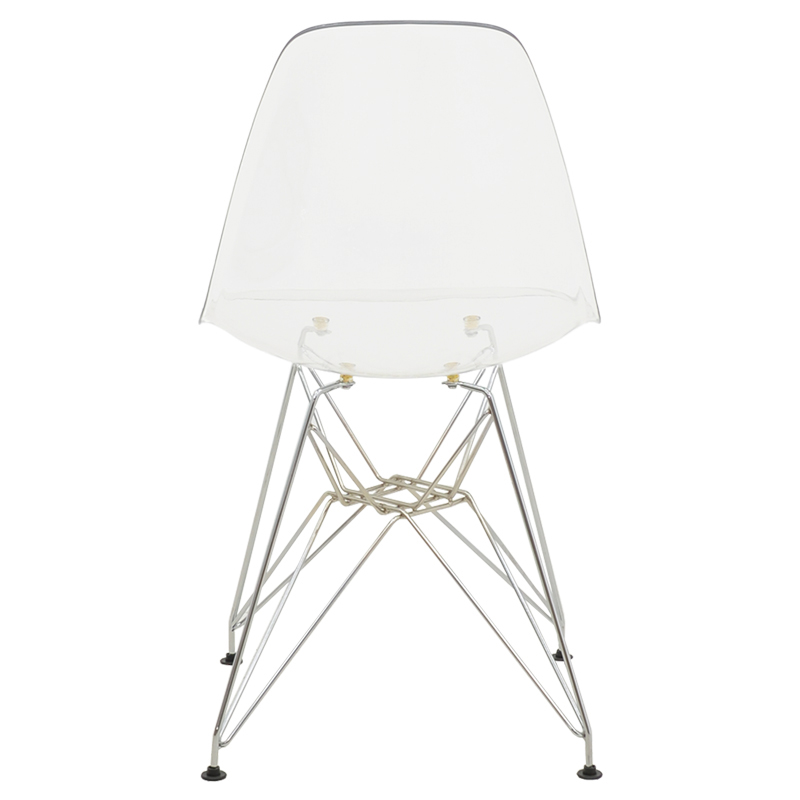 Καρέκλα Adelle pakoworld PP διάφανο-inox πόδι 46x55x81εκ 5