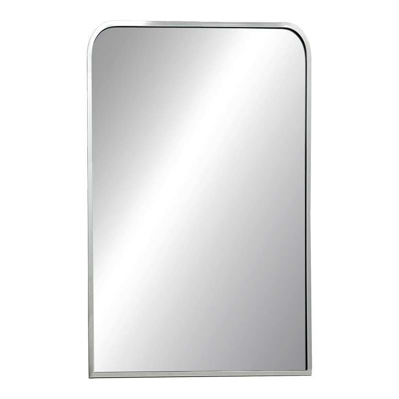 Καθρέπτης Classy pakoworld ασημί αλουμίνιο 50x2.5x80εκ 1