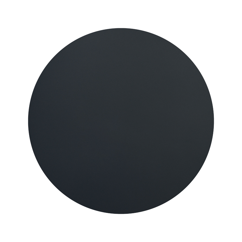 Επιφάνεια τραπεζιού Sensie pakoworld τ.Werzalit ανθρακί Φ70εκ 1