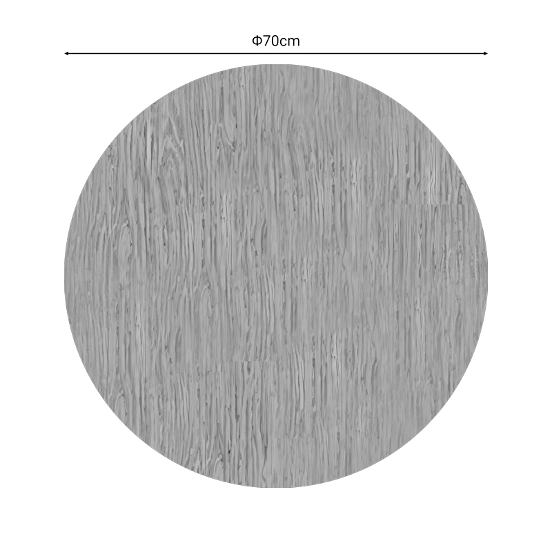 Επιφάνεια τραπεζιού Mordo pakoworld τ.Werzalit oak Φ70εκ 2