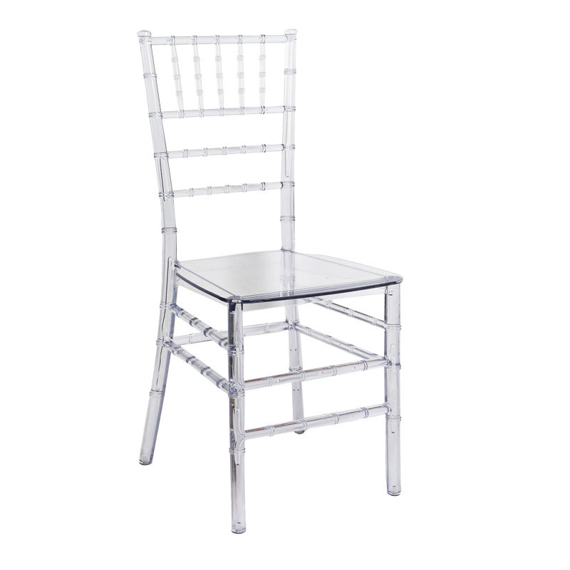 Καρέκλα Tiffany pakoworld διάφανο pc 38x38.5x88εκ 1