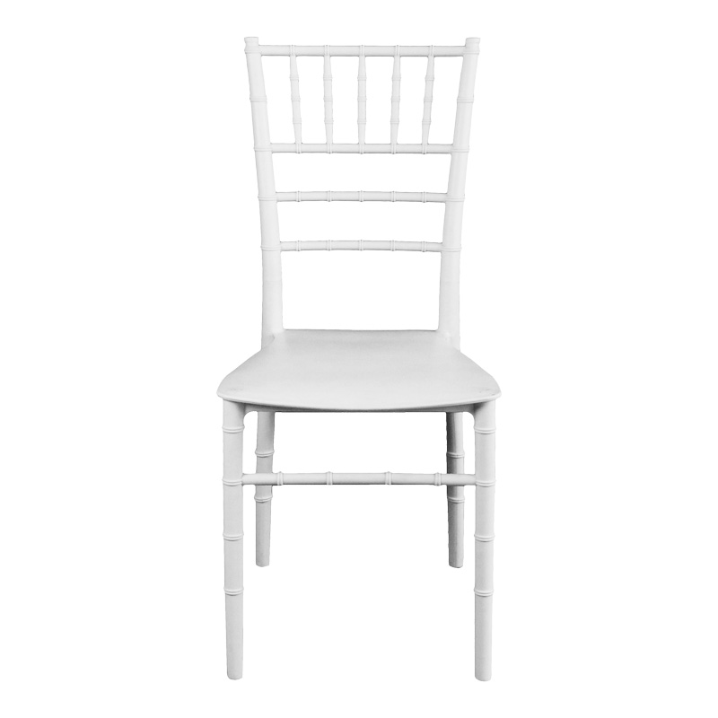 Καρέκλα Tiffany pakoworld pp σε λευκή απόχρωση 40x40x88εκ 5