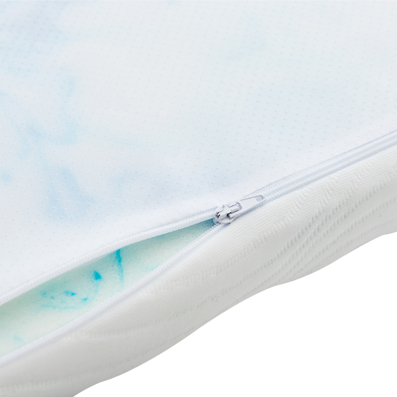 Ανώστρωμα Casmeriane pakoworld roll pack λευκό ύφασμα-memory foam 150x200x5εκ 4