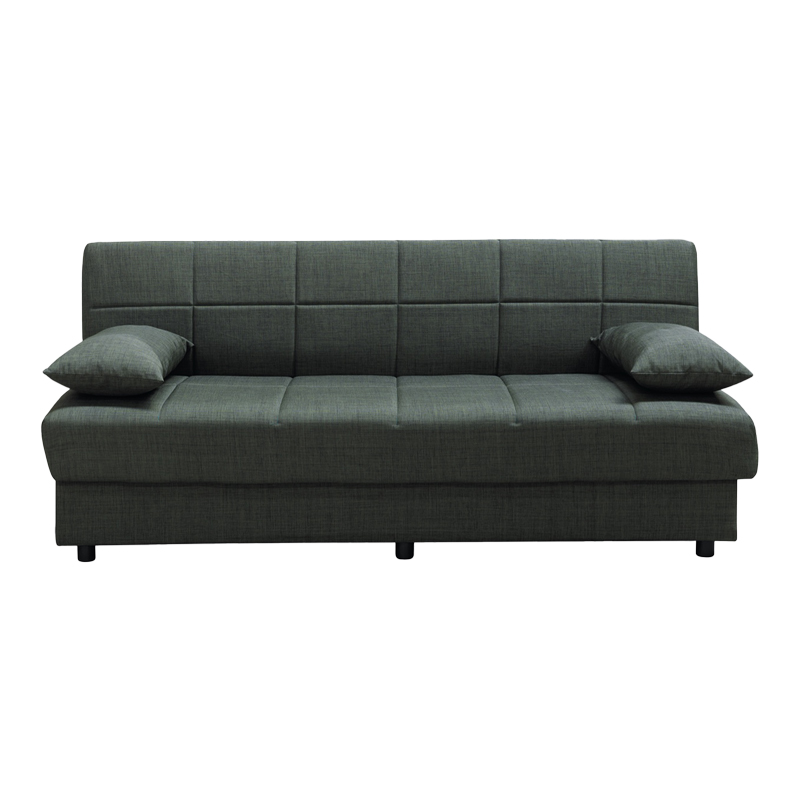 Καναπές-κρεβάτι Romina pakoworld 3θέσιος με αποθηκευτικό χώρο ύφασμα σε κυπαρισσί απόχρωση 180x83x79εκ 2