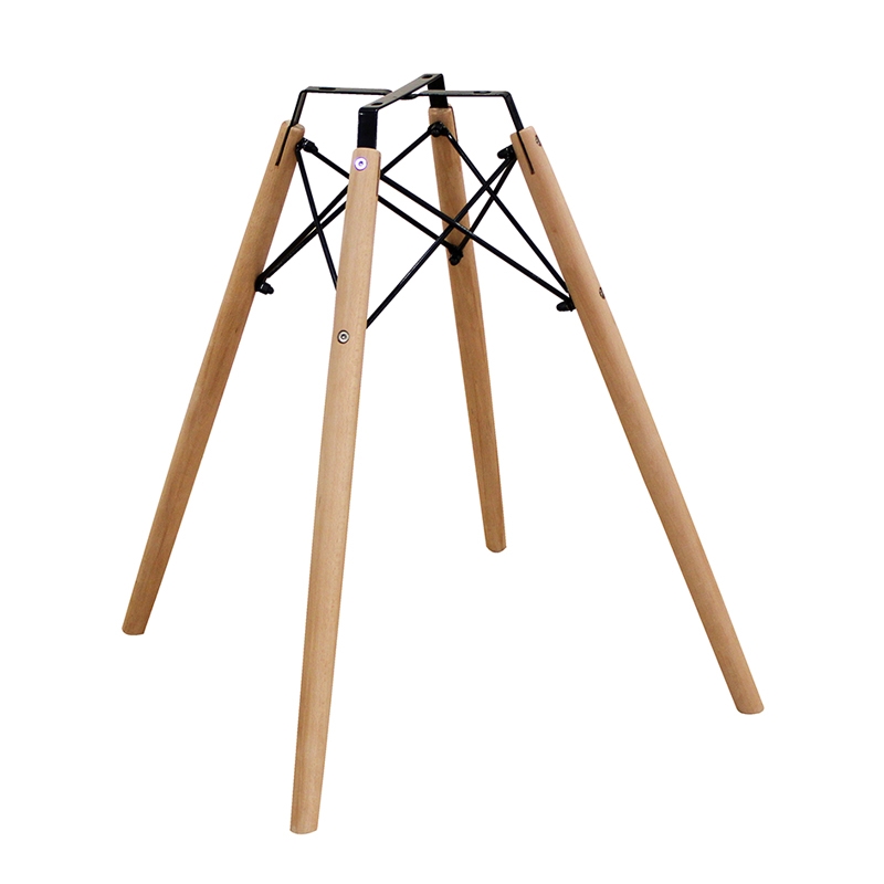 ΒΑΣΗ ΤΡΑΠΕΖΙΟΥ ΞΥΛΟ-ΜΕΤΑΛΛΟ 53Χ53Χ71εκ. 1