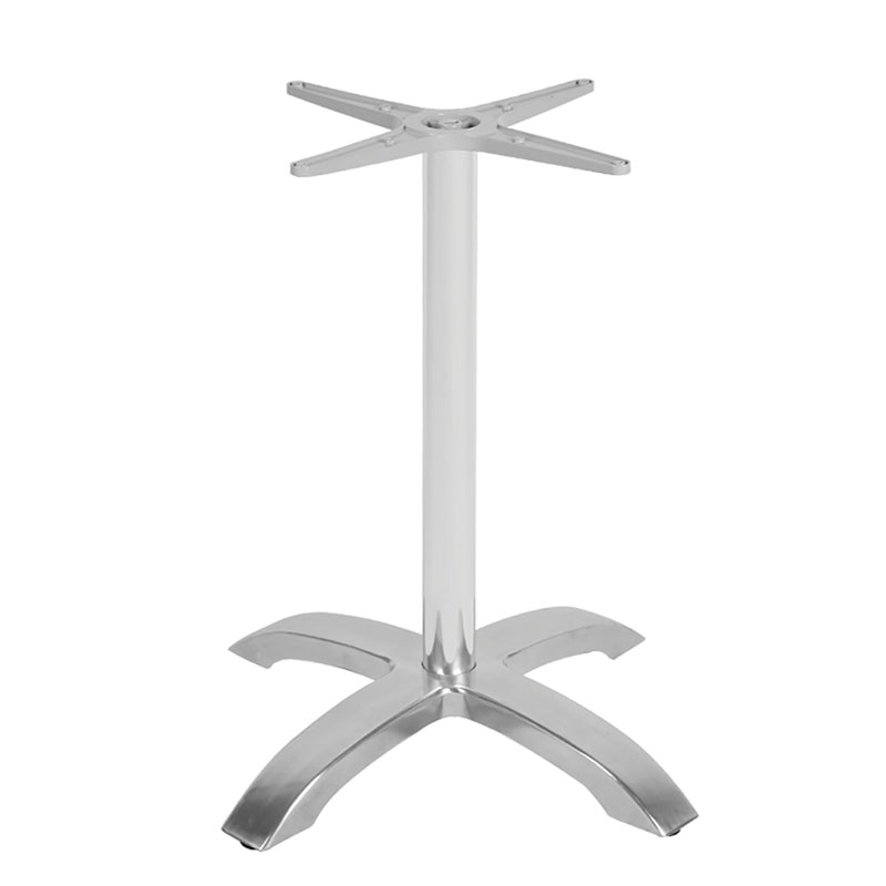 66X66Χ72εκ. 4ΝΥΧΗ ΒΑΣΗ ΑΛΟΥΜΙΝΙΟΥ ΜΕ ΡΕΓ/ΡΟΥΣ 1