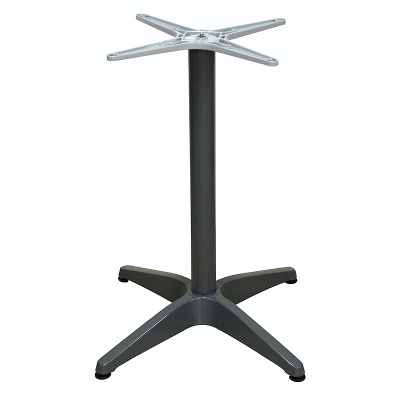 4ΝΥΧΗ 66Χ66Χ73εκ. DARK GREY ΒΑΣΗ ΑΛΟΥΜΙΝΙΟΥ ΜΕ ΡΕΓ/ΡΟΥΣ 1