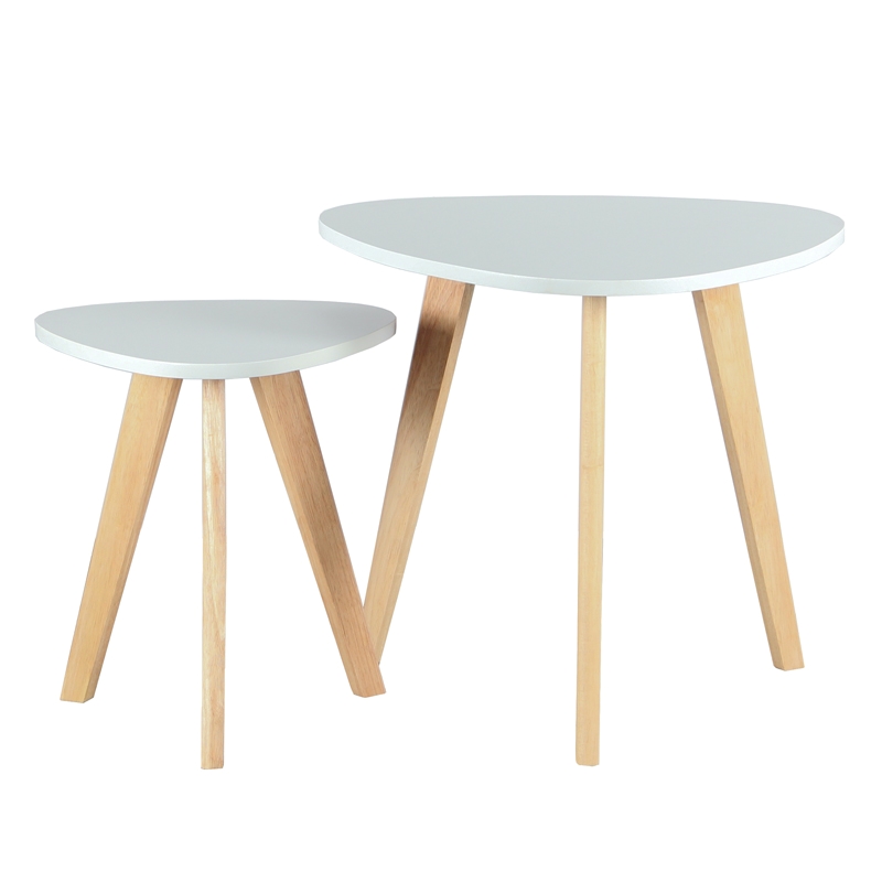 ΣΕΤ 2τμχ.ΤΡΑΠΕΖΙ ΣΑΛΟΝΙΟΥ 60X60X55 & 40X40X45εκ. 1