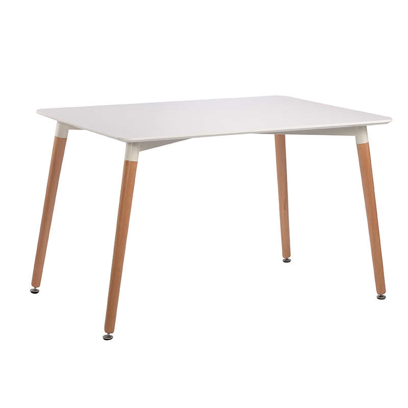 WHITE 120Χ80Χ72εκ. ΤΡΑΠΕΖΙ ΞYΛO/MDF 1