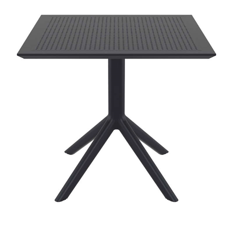 BLACK 80X80X74εκ. ΤΡΑΠΕΖΙ ΠΟΛ/ΝΙΟΥ 1