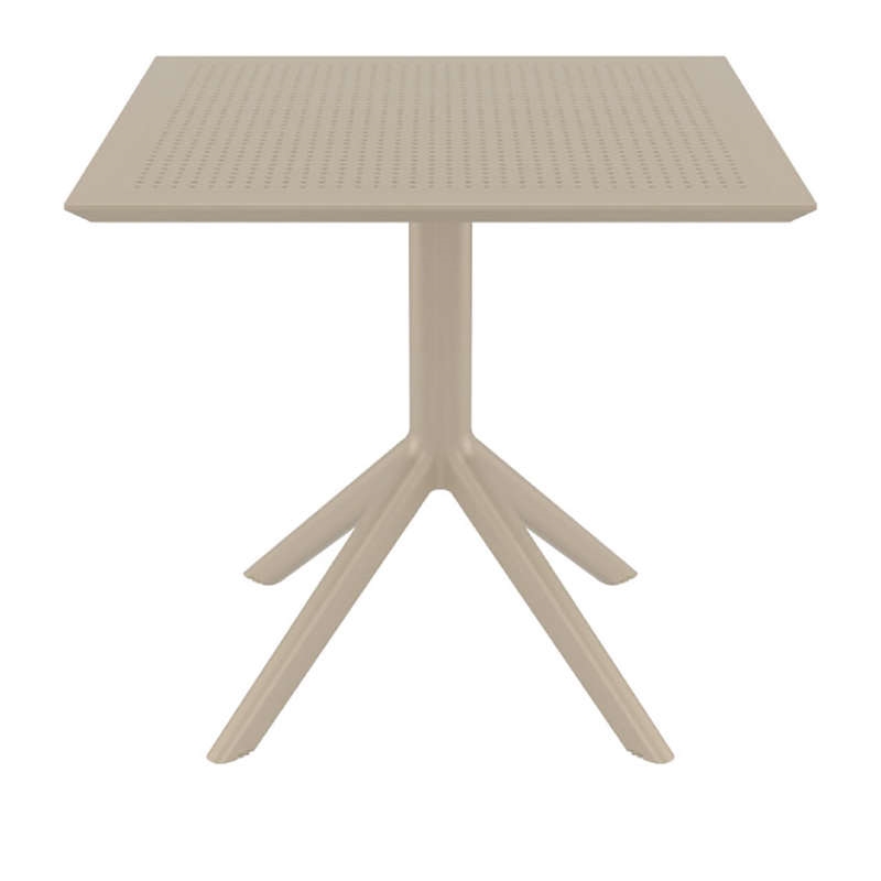 TAUPE 80X80X74εκ. ΤΡΑΠΕΖΙ ΠΟΛ/ΝΙΟΥ 1