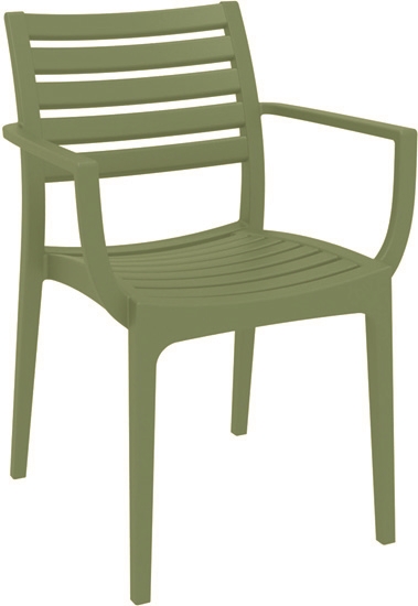 ARTEMIS OLIVE GREEN ΠΟΛΥΘΡΟΝΑ ΠΟΛ/ΝΙΟΥ 58X58X83.5εκ. 1