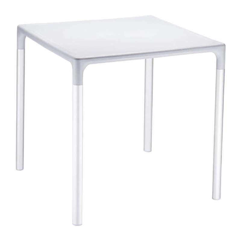 MANGO ALU.SILVER GREY 72Χ72Χ72εκ. ΤΡΑΠΕΖΙ 1