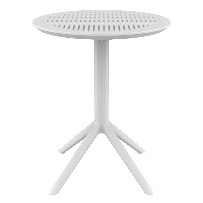 WHITE Φ60X74εκ. ΤΡΑΠΕΖΙ ΠΤΥΣ/ΝΟ ΠΟΛ/ΝΙΟΥ 1