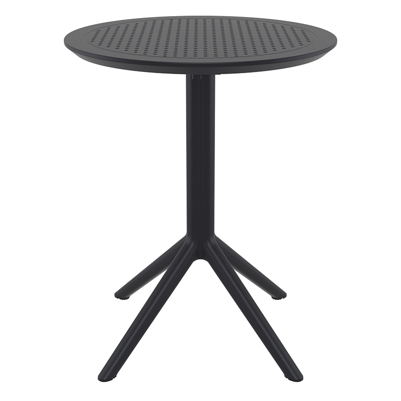 BLACK Φ60X74εκ. ΤΡΑΠΕΖΙ ΠΤΥΣ/ΝΟ ΠΟΛ/ΝΙΟΥ 1