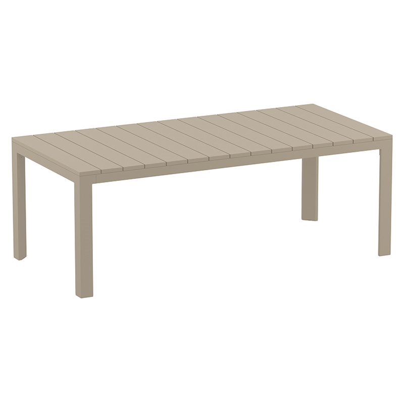 TAUPE 100X210/280Χ76εκ. ΕΠΕΚΤ.ΤΡΑΠΕΖΙ ΠΟΛ/ΝΙΟΥ 1