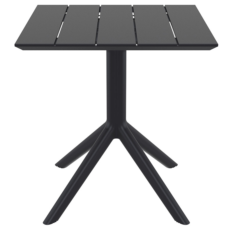 BLACK 70X70X74εκ. ΤΡΑΠΕΖΙ ΠΟΛ/ΝΙΟΥ 1