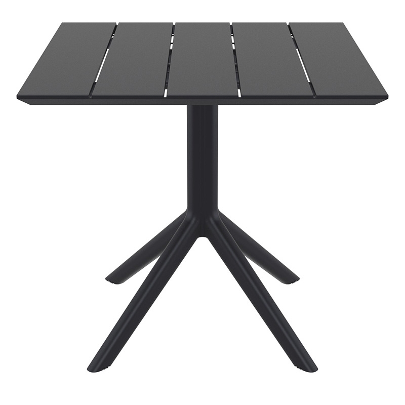 BLACK 80X80X74εκ. ΤΡΑΠΕΖΙ ΠΟΛ/ΝΙΟΥ 1