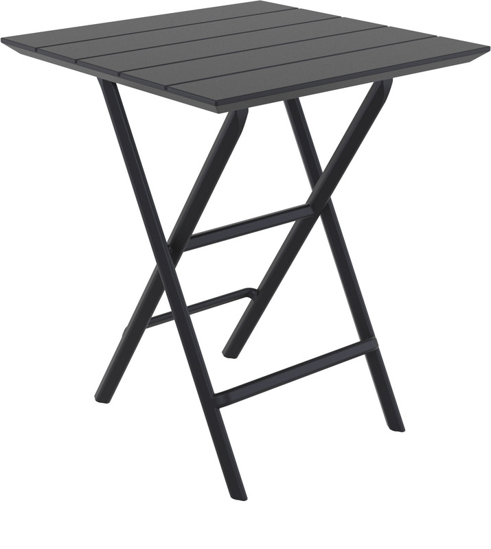 BLACK 60Χ60X74εκ. ΤΡΑΠΕΖΙ ΠΤΥΣ/ΝΟ ΠΟΛ/ΝΙΟΥ 1