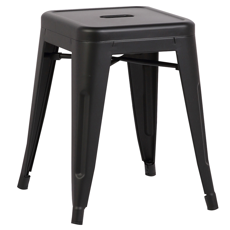 ΣΚΑΜΠΟ 45εκ. ΜΑΥΡΟ ΜΑΤ ΜΕΤΑΛΛΙΚΟ 1