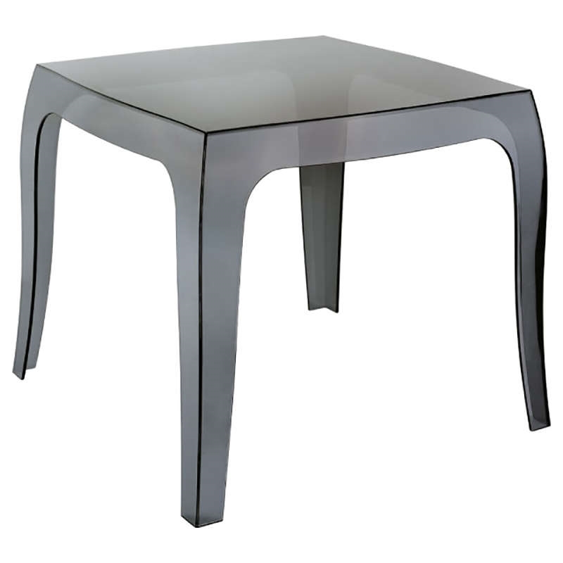 BLACK TRANSP.(Σ4)51X51X43εκ. ΤΡΑΠΕΖΙ 1