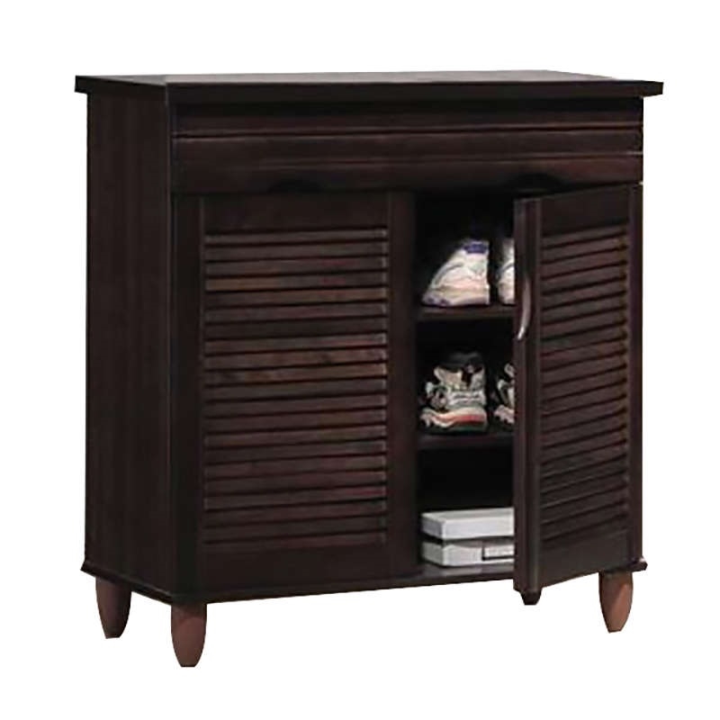 ΠΑΠΟΥΤΣΟΘΗΚΗ 78Χ38Χ83εκ. WENGE/2 ΠΟΡΤΕΣ/2 ΡΑΦΙΑ 1