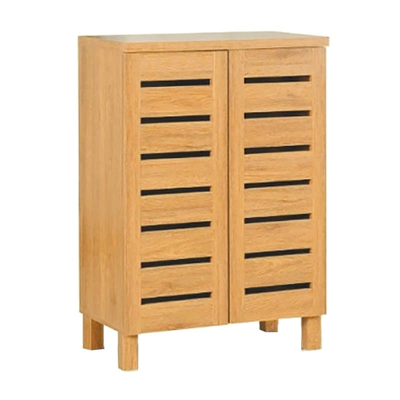 ΠΑΠΟΥΤΣΟΘΗΚΗ 60Χ33Χ87εκ. ΦΥΣΙΚΟ/2 ΠΟΡΤΕΣ/3 ΡΑΦΙΑ 1