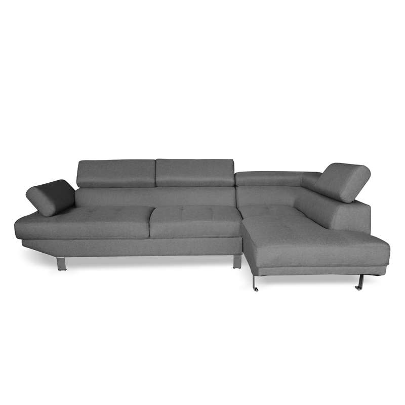 CORNER GREY ΥΦΑΣΜΑ ΑΡΙΣΤΕΡΗ ΓΩΝΙΑ 250X153X80εκ. 1