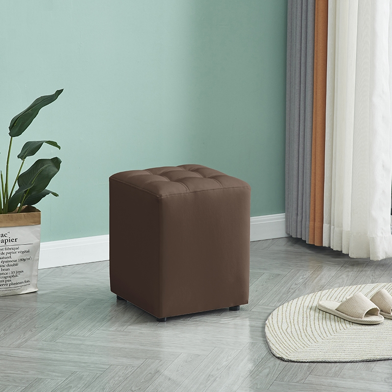 BROWN PU ΣΚΑΜΠΟ 35X35X42εκ. 1