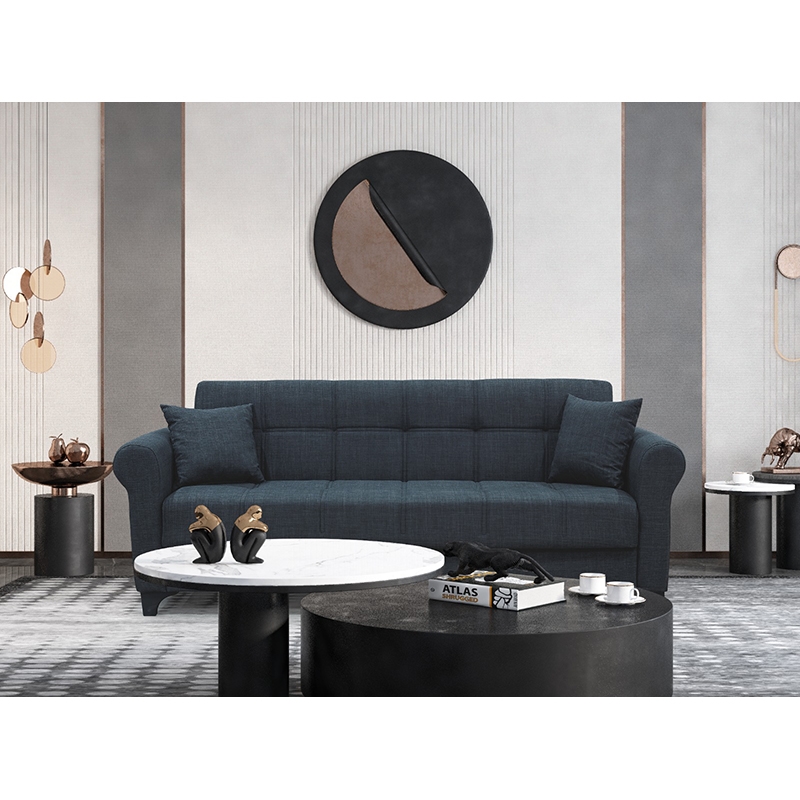 ΓΚΡΙ ΥΦΑΣΜΑ 3ΘΕΣΙΟΣ ΚΑΝΑΠΕΣ/ΚΡΕΒΑΤΙ ΜΕ ΑΠΟΘ.ΧΩΡΟ 1