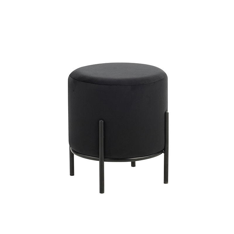 ΣΚΑΜΠΟ BLACK VELVET ΥΦΑΣΜΑ Φ.35Χ38εκ. 1