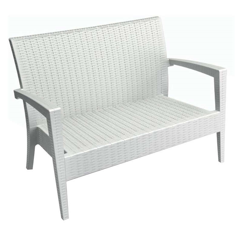 WHITE ΚΑΝΑΠΕΣ 128Χ77Χ89εκ. ΠΟΛ/ΝΙΟΥ 1