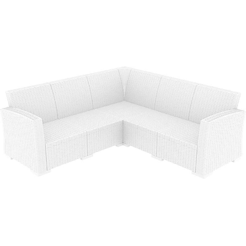 WHITE ΓΩΝΙΑ 207Χ207Χ79εκ. ΠΟΛ/ΝΙΟΥ 1