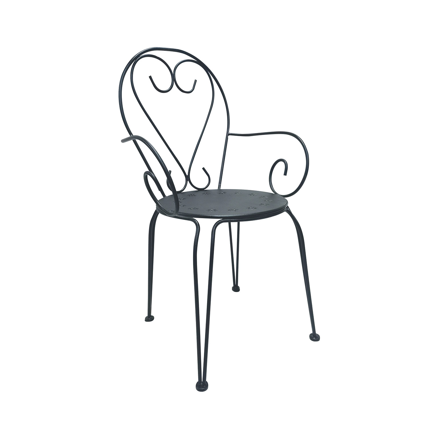 Πολυθρόνα Paris Μαύρο 51.5 x 52 x 91.5 1