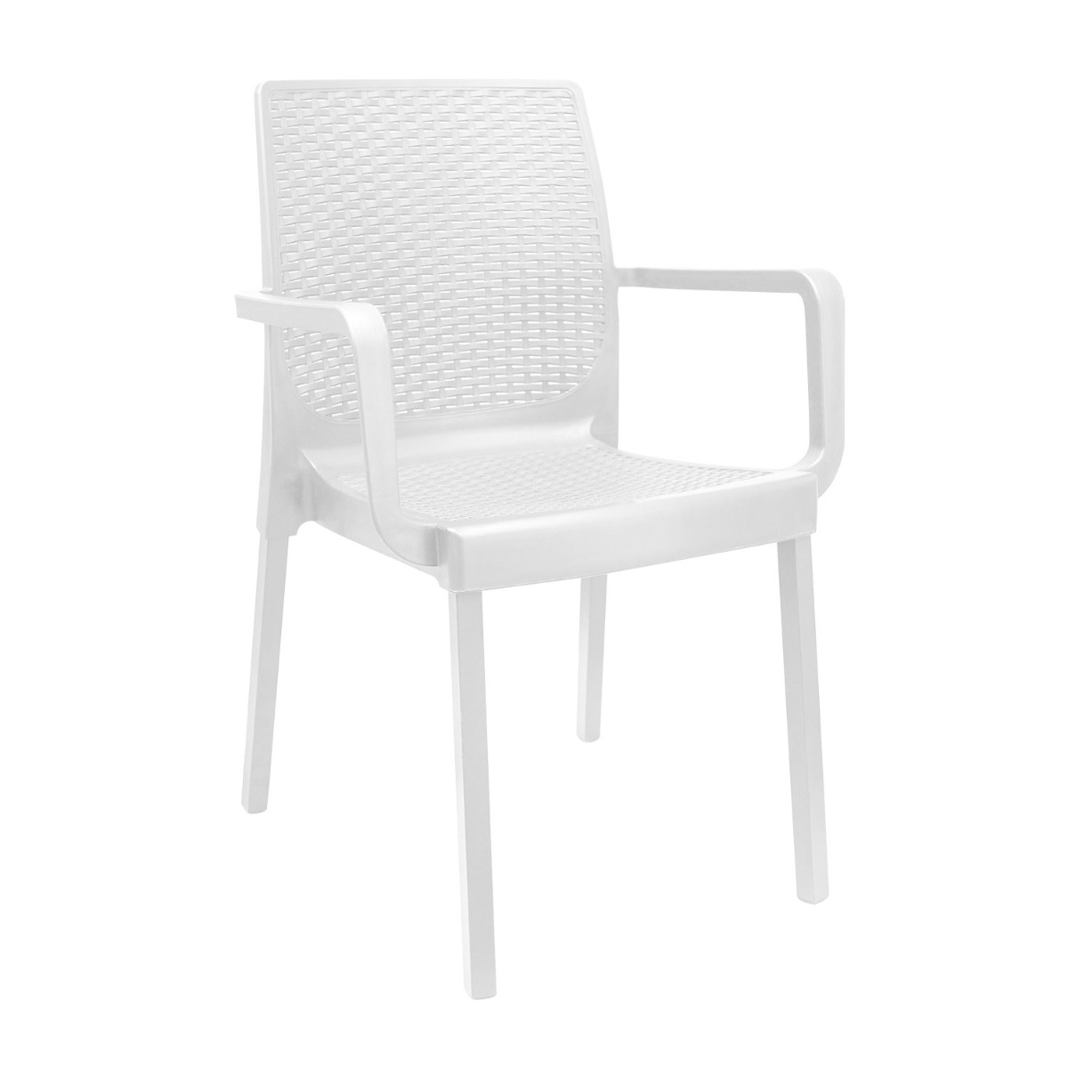 Πολυθρόνα Kasia Λευκό 54 x 51 x 84.5 1