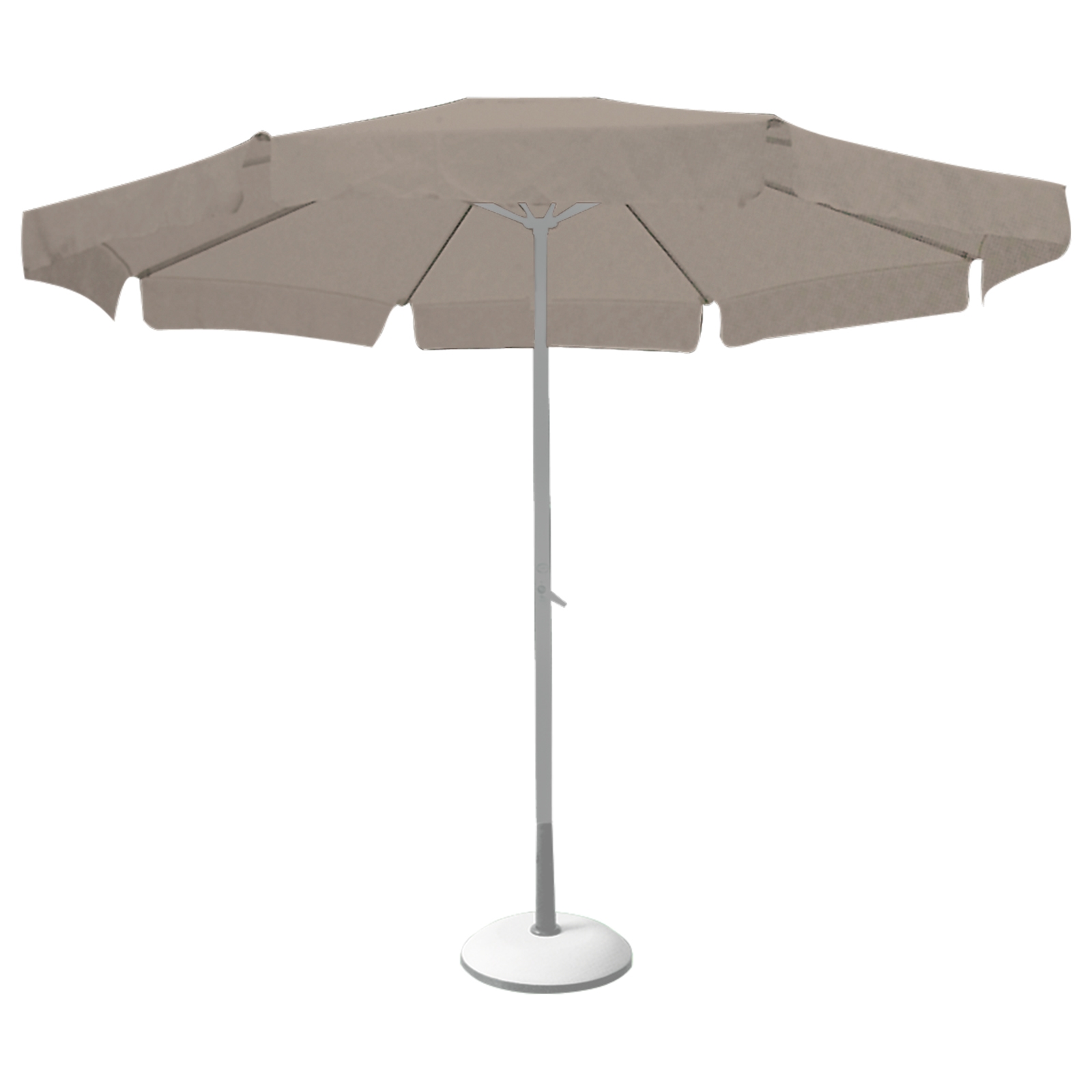 Ομπρέλα 3x3m Alu Πανί Ανταλλακτικό Μπεζ 2
