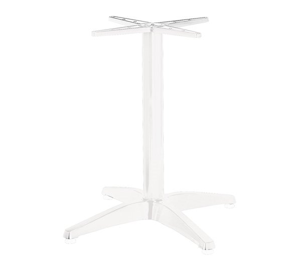 Πόδι Τραπεζιού Αλουμίνιο Άσπρο 2