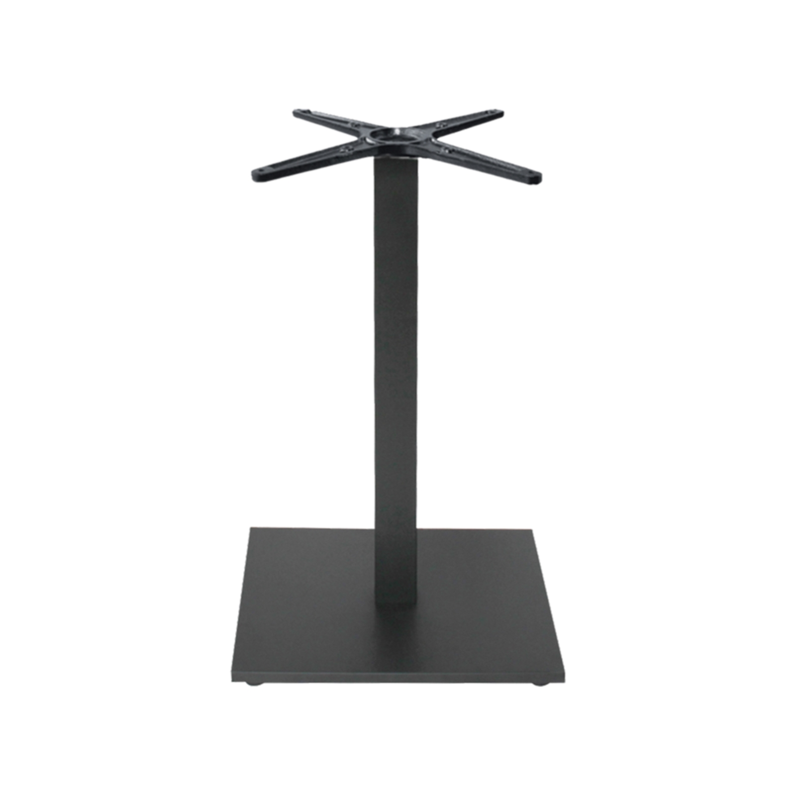 Βάση Τραπεζιού με ρεγουλατόρο 40x40cm H.72cm Μέταλλο Βαφή Μαύρο / 10,00kg 2