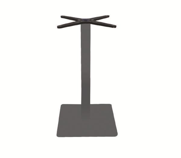 Βάση Τραπεζιού 40x40cm H.72cm Μέταλλο Βαφή Γκρι / 11,85kg 1