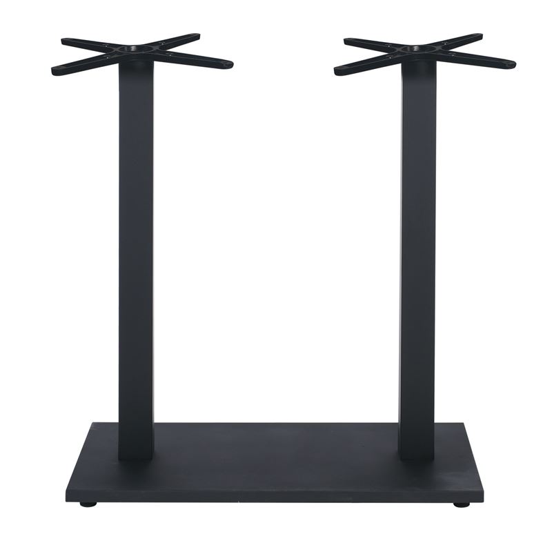 PRATO-W Βάση Τραπεζιού BAR 70x40cm H.108cm Μέταλλο Βαφή Μαύρο / 18,50Kg 1