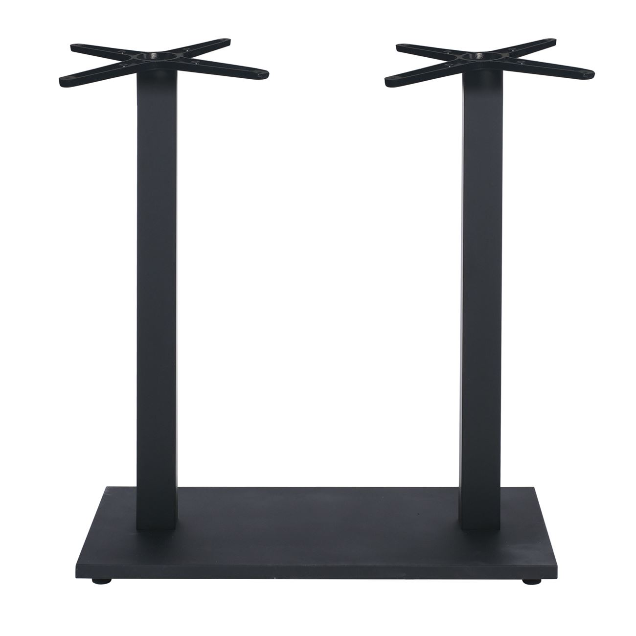 PRATO-W Βάση Τραπεζιού BAR 70x40cm H.108cm Μέταλλο Βαφή Μαύρο / 18,50Kg 2