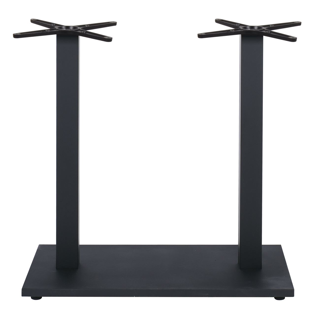 PRATO-W Βάση Τραπεζιού BAR 70x40cm H.93cm Μέταλλο Βαφή Μαύρο / 17,50Kg 2