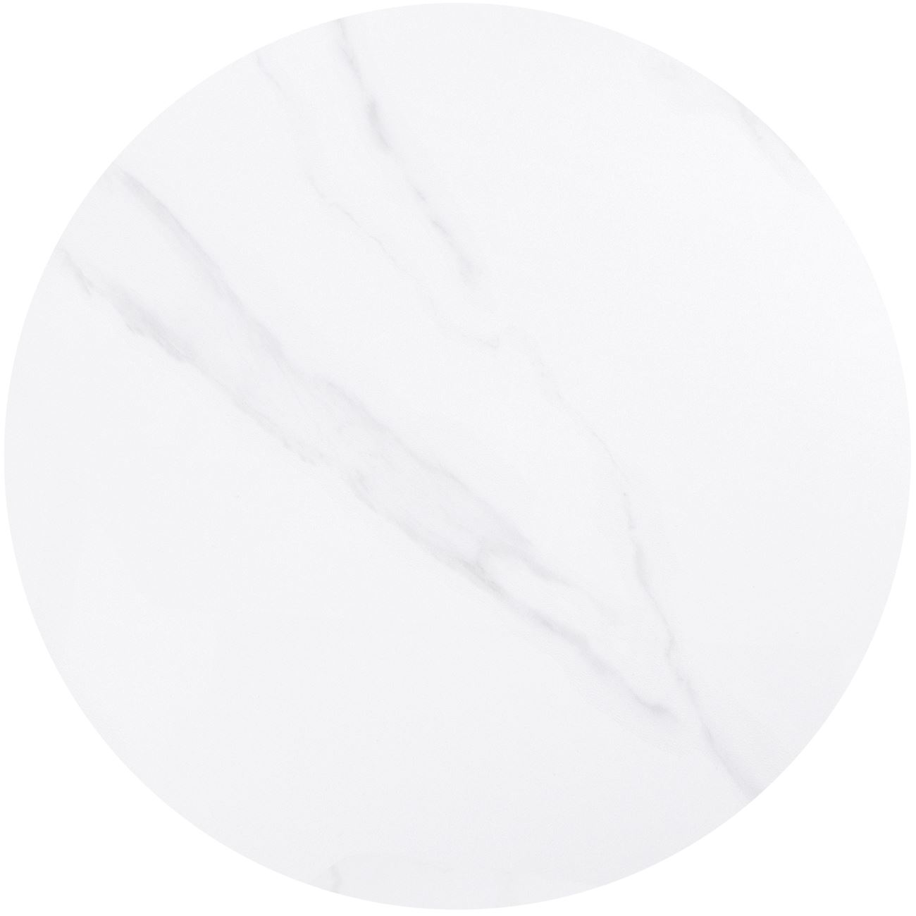 Sintered Stone Επιφάνεια Τραπεζιού, Απόχρωση White Marble (MDF για στήριξη βάσης) 2