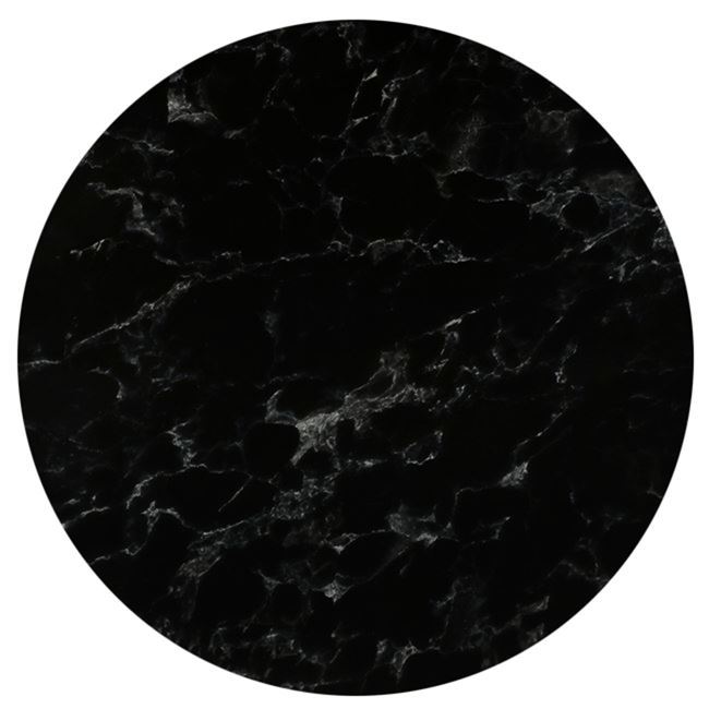 HPL (High Pressure Laminated) Επιφάνεια Τραπεζιού Απόχρωση Black Marble, Εξωτερικού χώρου 1
