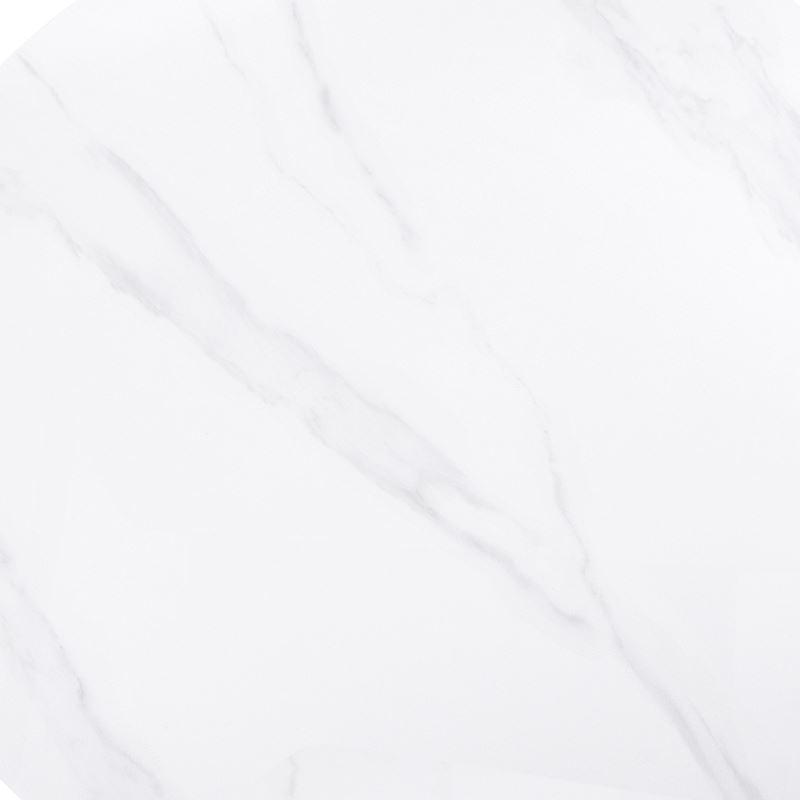 Sintered Stone Επιφάνεια Τραπεζιού, Απόχρωση White Marble (MDF για στήριξη βάσης) 1